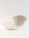 Filtros de papel dripper 2-4 tazas blanqueado
